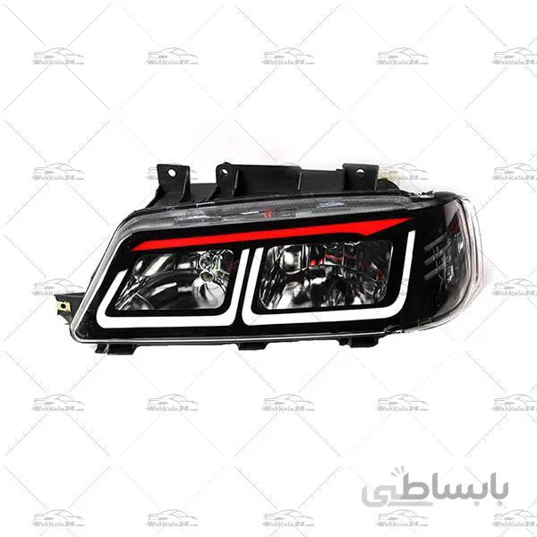 چراغ جلو اسپرت پژو 405 طرح کوروت