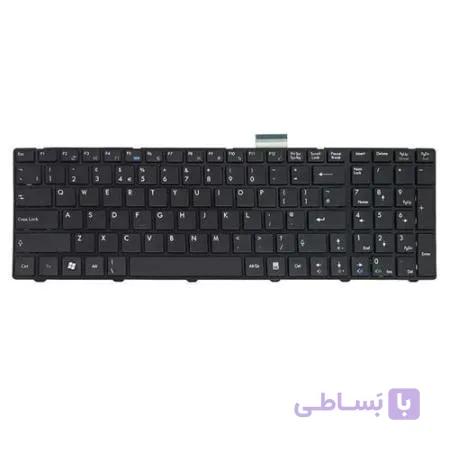 کیبرد لپ تاپ ام اس آی CX620 مشکی-با فریم