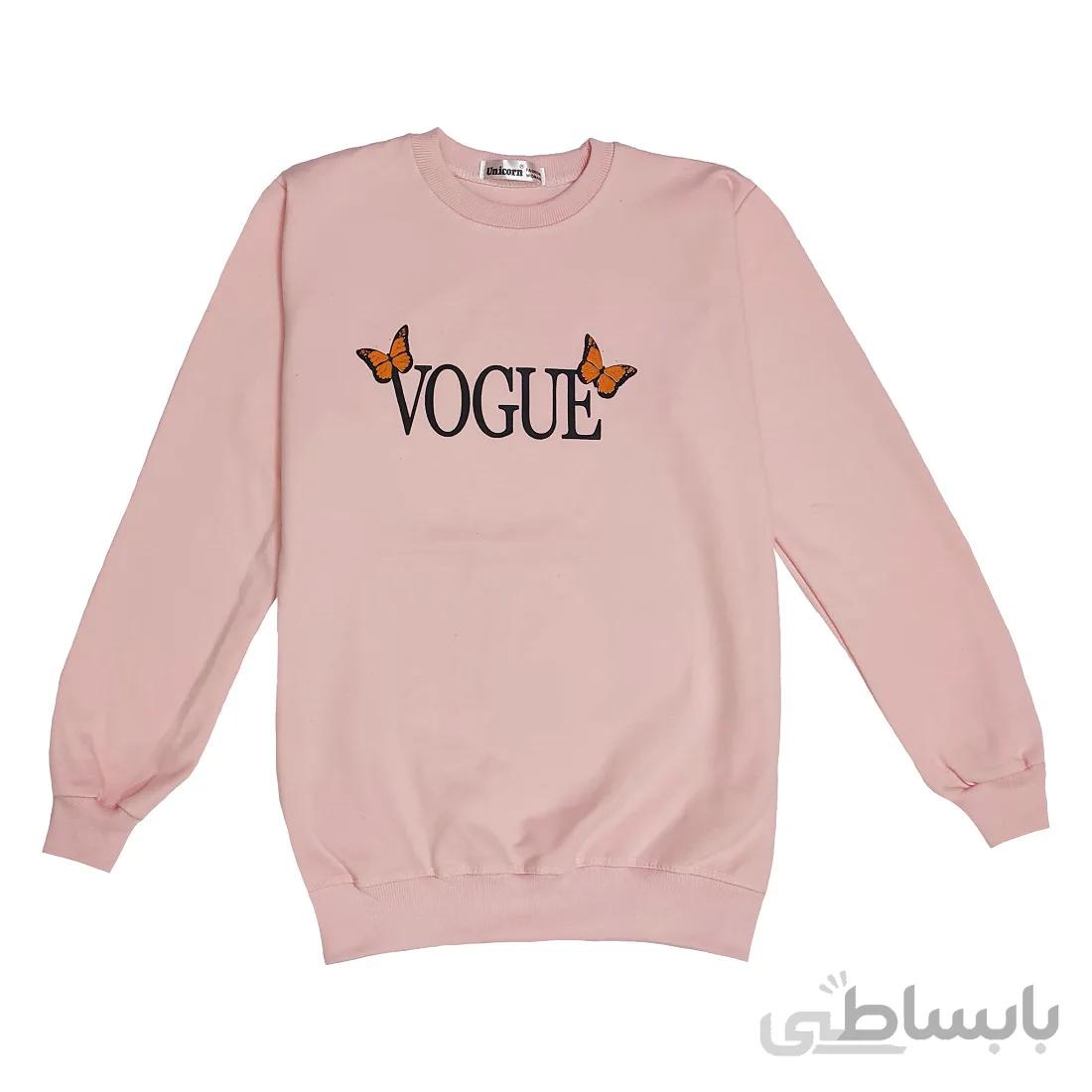 بلوز زنانه طرح VOGUE کد 06
