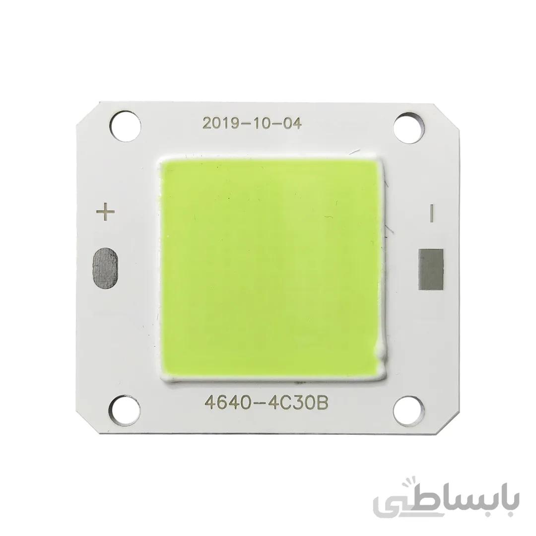 ال ای دی COB پروژکتوری 50 وات 12 ولت سبز مدل 4C30B