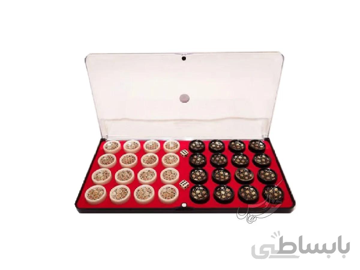 مهره تخته نرد خاتم کاری