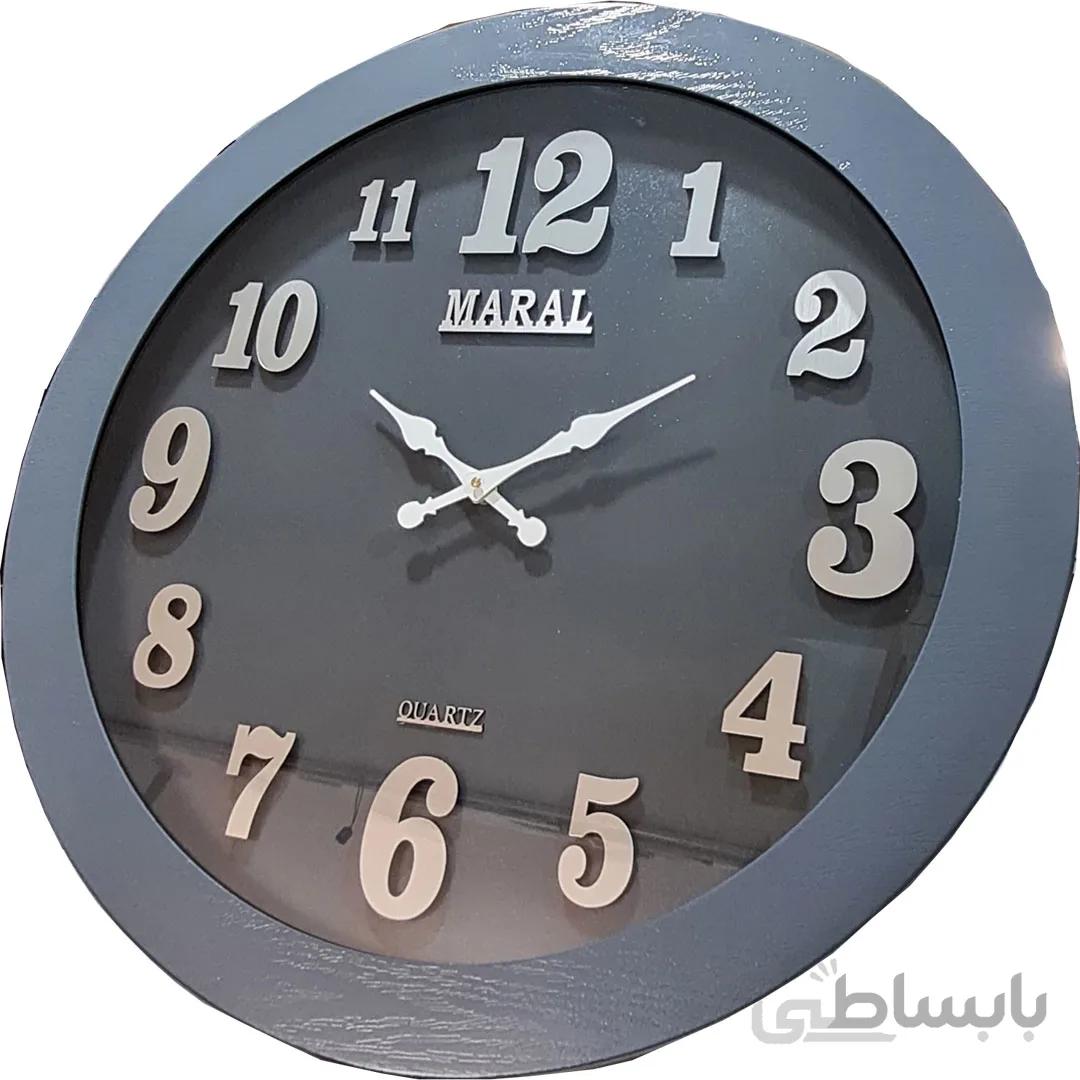 ساعت دیواری تمام چوبی مدل رولکس 110 قطر 60 سانت فوق العاده زیبا و جذاب در 5 رنگ مختلف - قهوه ای روشن