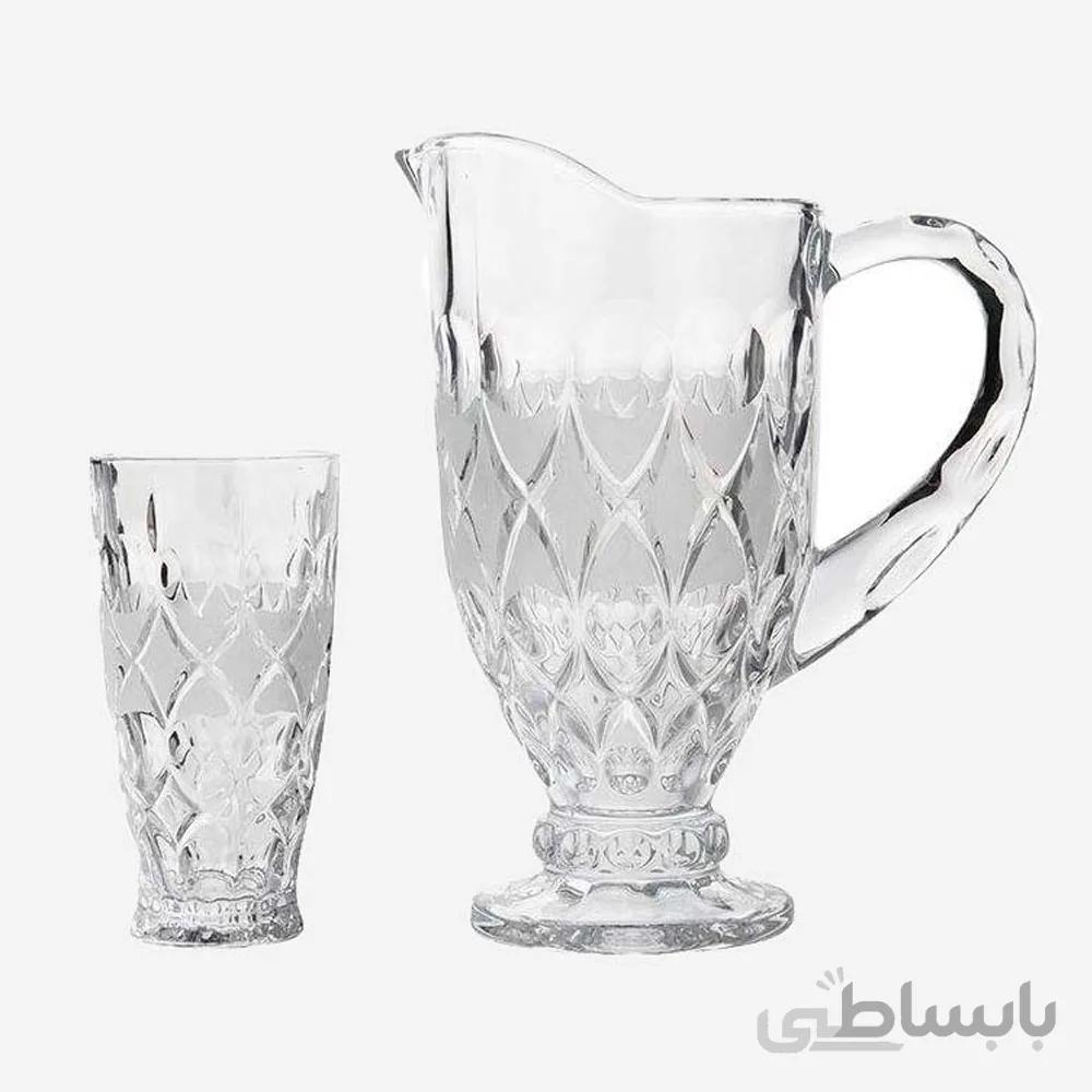 پارچ و لیوان آنجلیکا