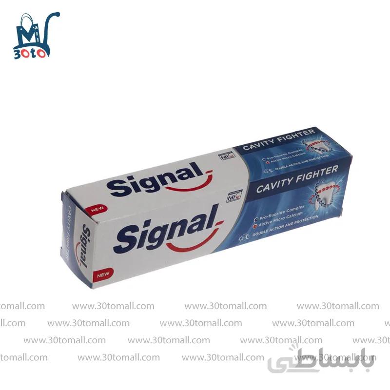 خمیردندان ضد پوسیدگی سیگنال 100 میل