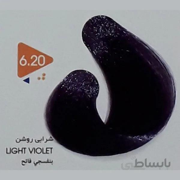 رنگ مو ویتامول (Vitamol) شرابی روشن (شماره 6/20 شرابی) حجم 120 میل