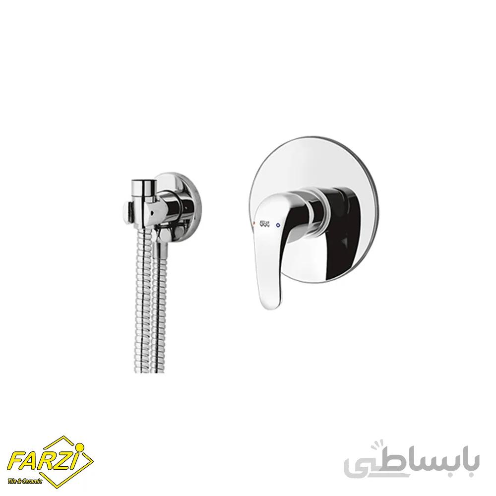 شیر توالت توکار کلار مدل فلور کروم