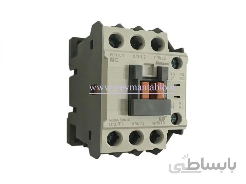 کنتاکتور متاسل 9 آمپر ، 4 کیلو وات ، (LS ، (220V AC