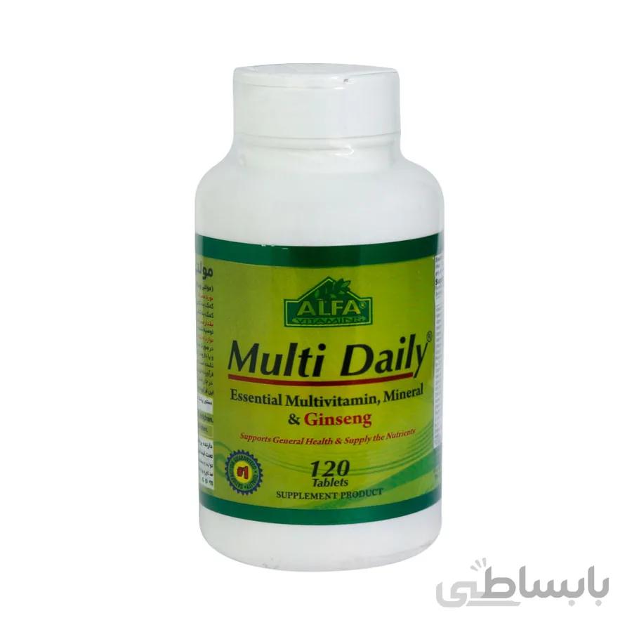کپسول مولتی دیلی آلفا ویتامینز