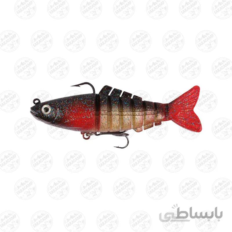 ماهی مصنوعی ژله ای چند تکه 8.5 سانتی متر 16 گرم FJR10