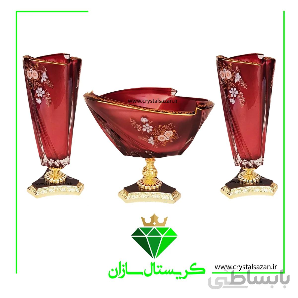 سه تیکه کریستال کد CS1174 کریستال سازان