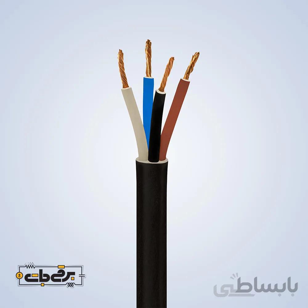 کابل افشان 4 در 1.5 برند مازندران