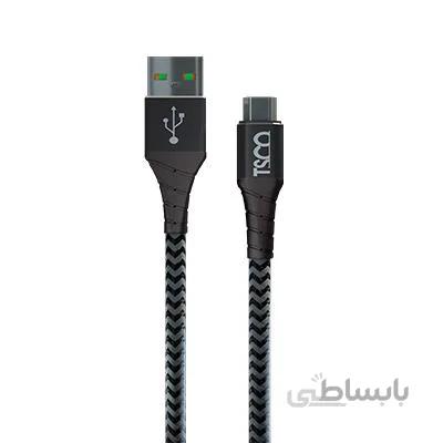 کابل تبدیل USB به microUSB تسکو مدل TCA 166N طول 1 متر