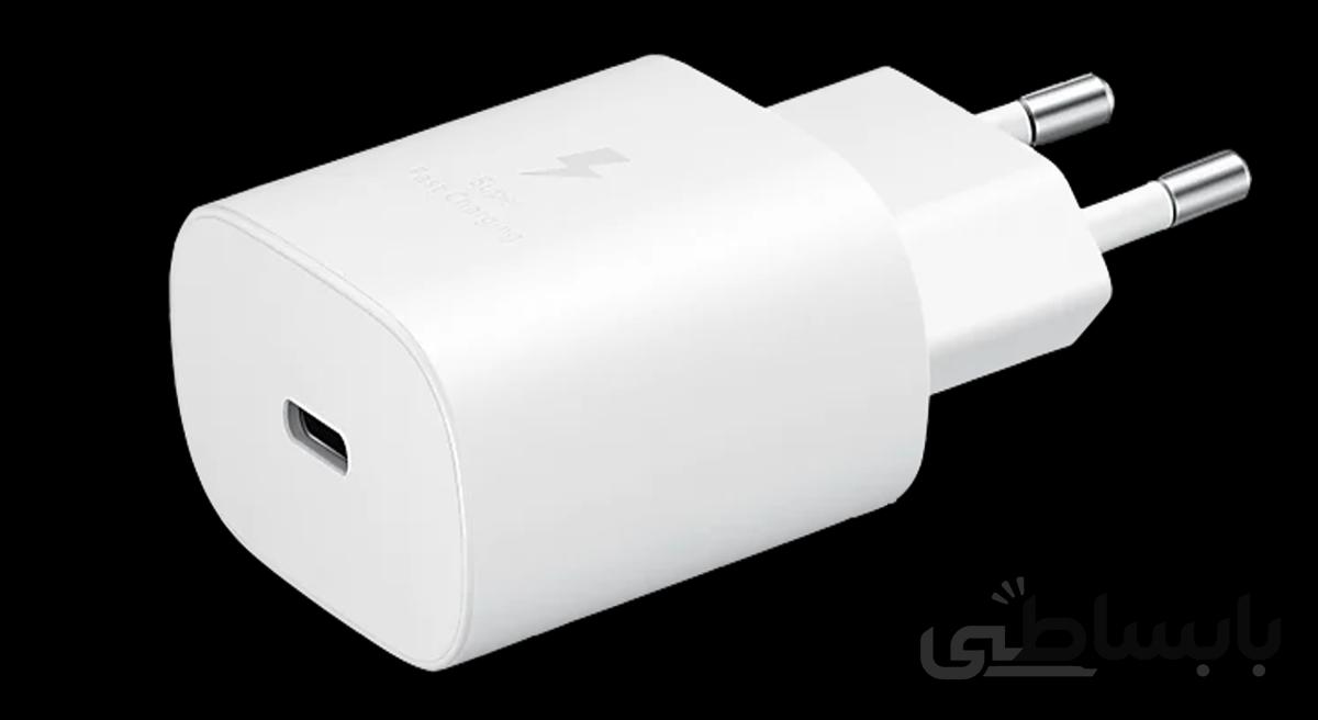 اداپتور شارژر USB-C مدل 25 وات با کابل