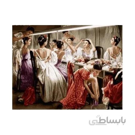 نخ و نقشه تابلو فرش فرانسوی کد 93