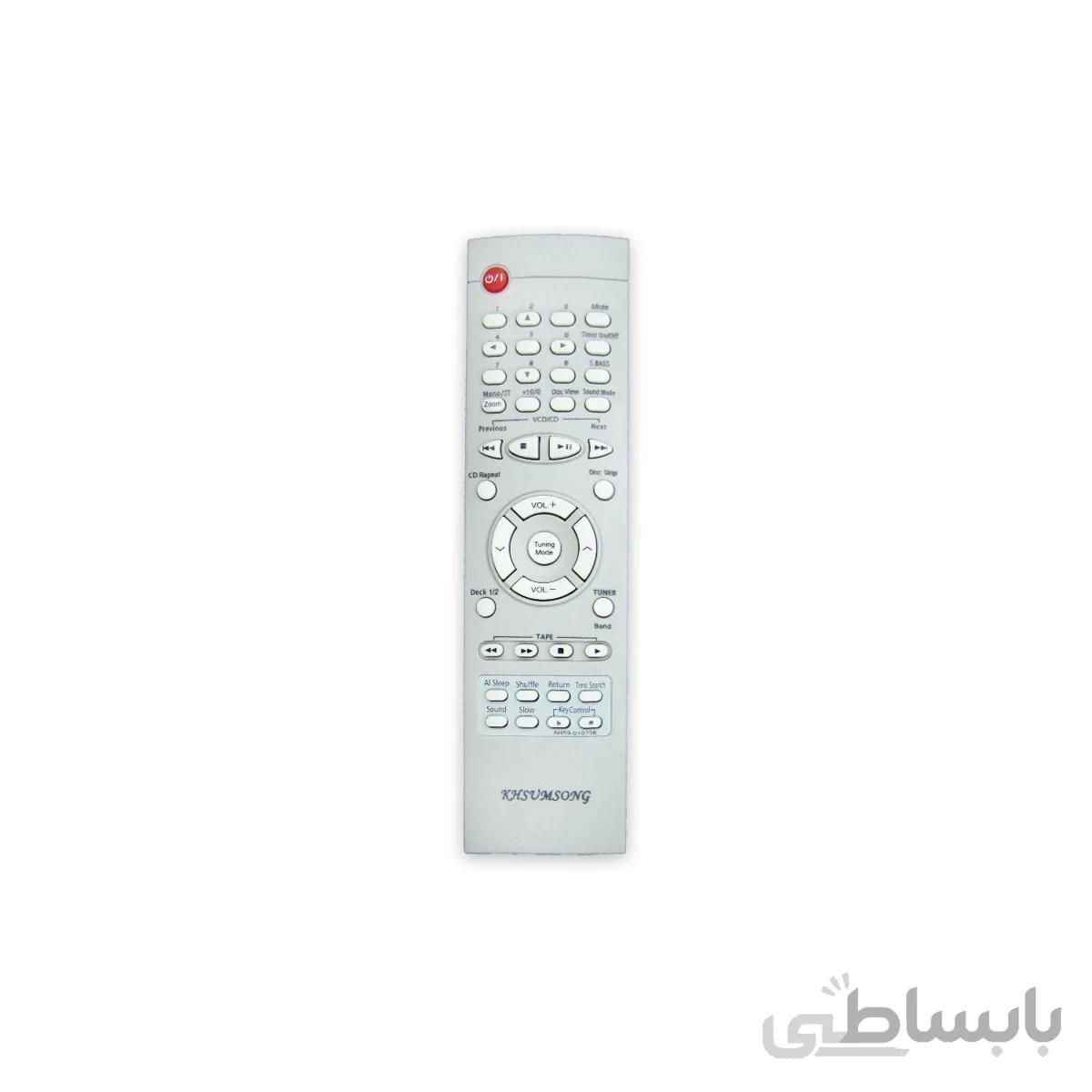 کنترل دی وی دی کاسد خور DVD سامسونگ SAMSUNG مدل AH59 01079B