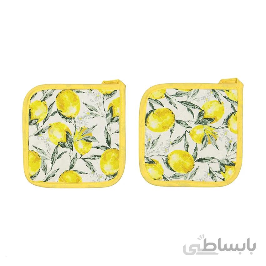 دستگیره آشپزخانه چاپی رزین تاژ طرح لیمو