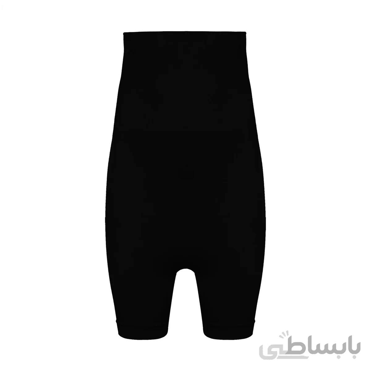 گن پادار بلند کمر دوبل ژله ای کد 2014 مشکی