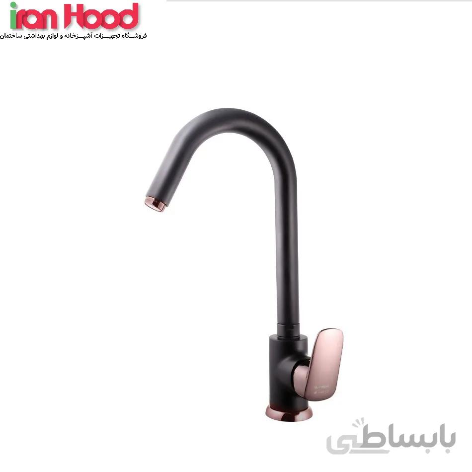 شیر ظرفشویی درخشان مدل هانس بلک رز