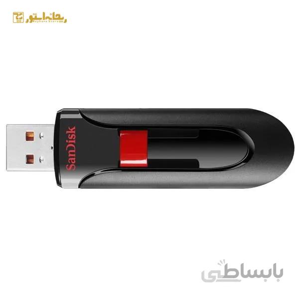 فلش مموری سن دیسک مدل CRUZER GLIDE CZ60 ظرفیت 64 گیگابایت ا Sandisk CRUZER GLIDE CZ60 Flash Memory - 64GB