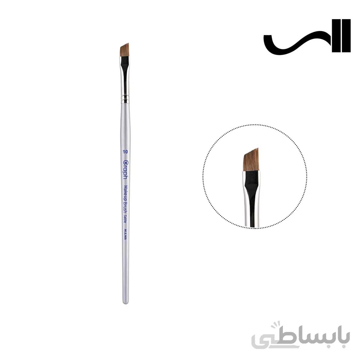قلم موی سر کج گراف سایز 10