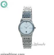 ساعت مچی ویولت Violet زنانه کلاسیک گرد فلزی استیل صفحه سفید مدل 0415L