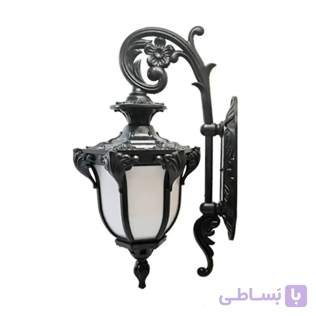 چراغ دیواری صدف مشکی تک لایت