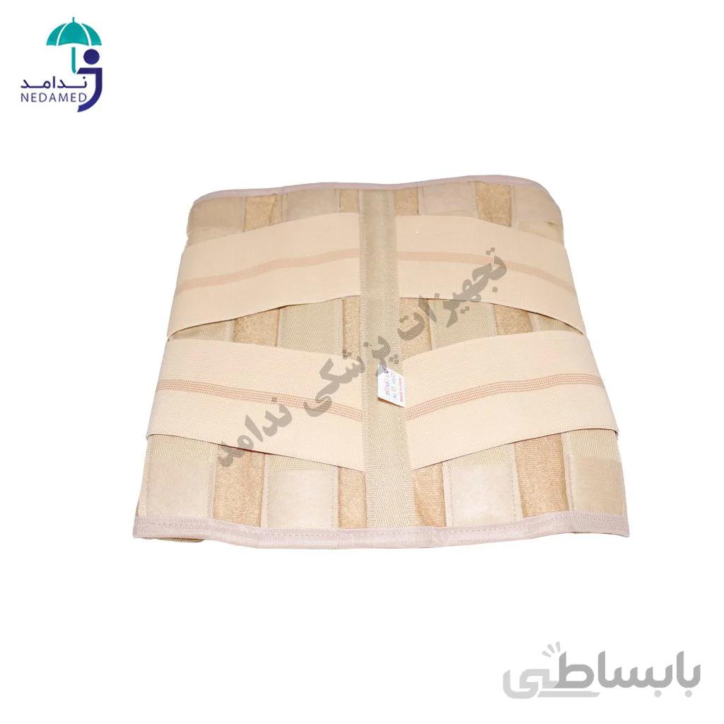 کمربند طبی لومبوساگرال با کش دوبل نیکتا