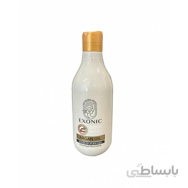 شامپو بدن کرمی روغن آرگان EXONIC