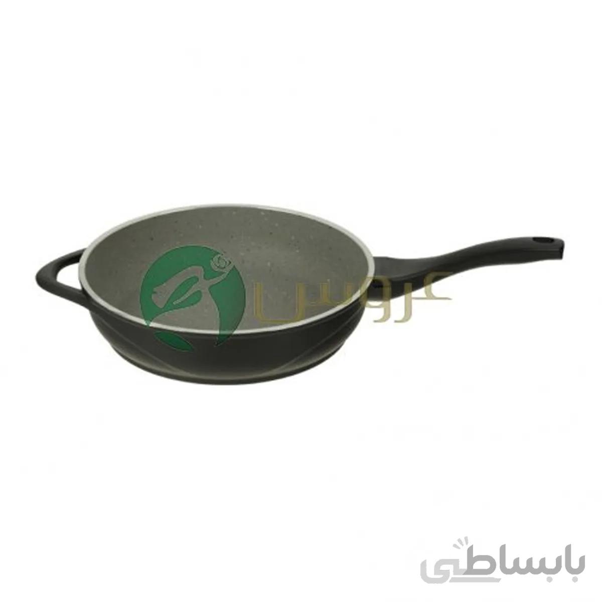 تابه گرانیتی تک دسته عروس مدل ویکتوریا سایز 28