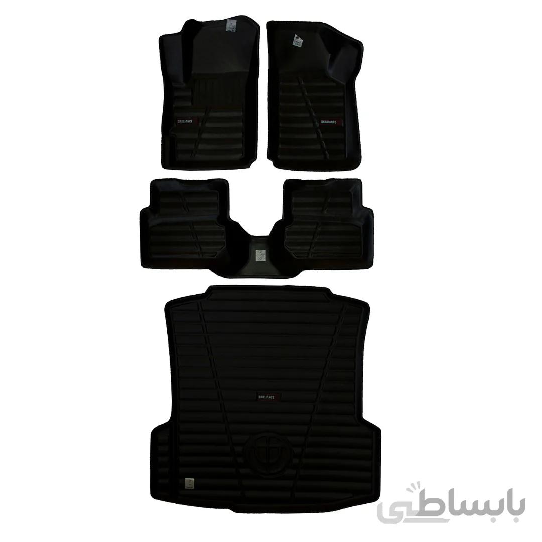 کفپوش سه بعدی خودرو لاستیک گیلان برلیانس H330 به همراه صندوق