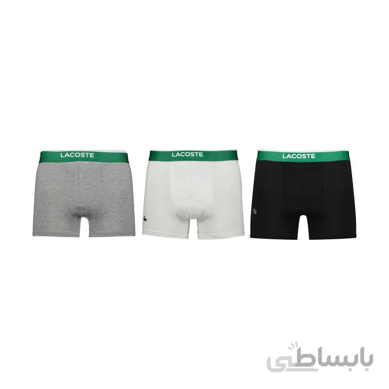 شورت مردانه لاگوست مدل L 5000 مجموعه 3 عددی