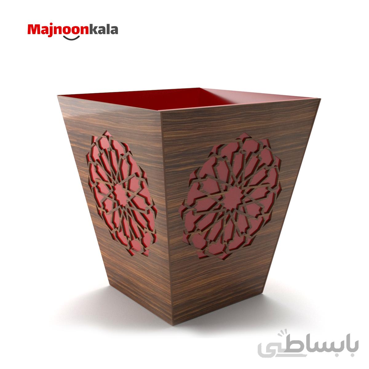 سطل زباله طرح سنتی کد-04