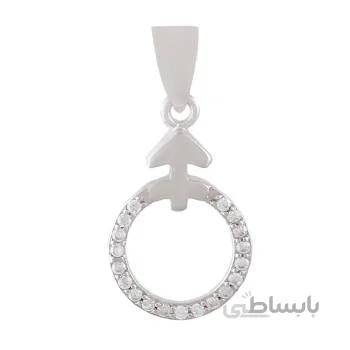 اویز گردنبند نقره زنانه مدل مینیمال PKR_178