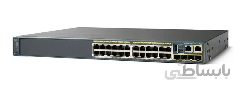 سوئیچ سیسکو 24 پورت سری S مدل WS-C2960S-24TS-L