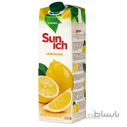 نوشیدنی لیموناد سن ایچ پاکت یک لیتری باکس 12 عددی