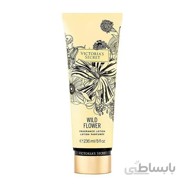لوسیون بدن ویکتوریا سکرت مدل Wild Flower حجم ۲۳۶ میل (Victoria’s Secret Wild Flower Body Lotion)