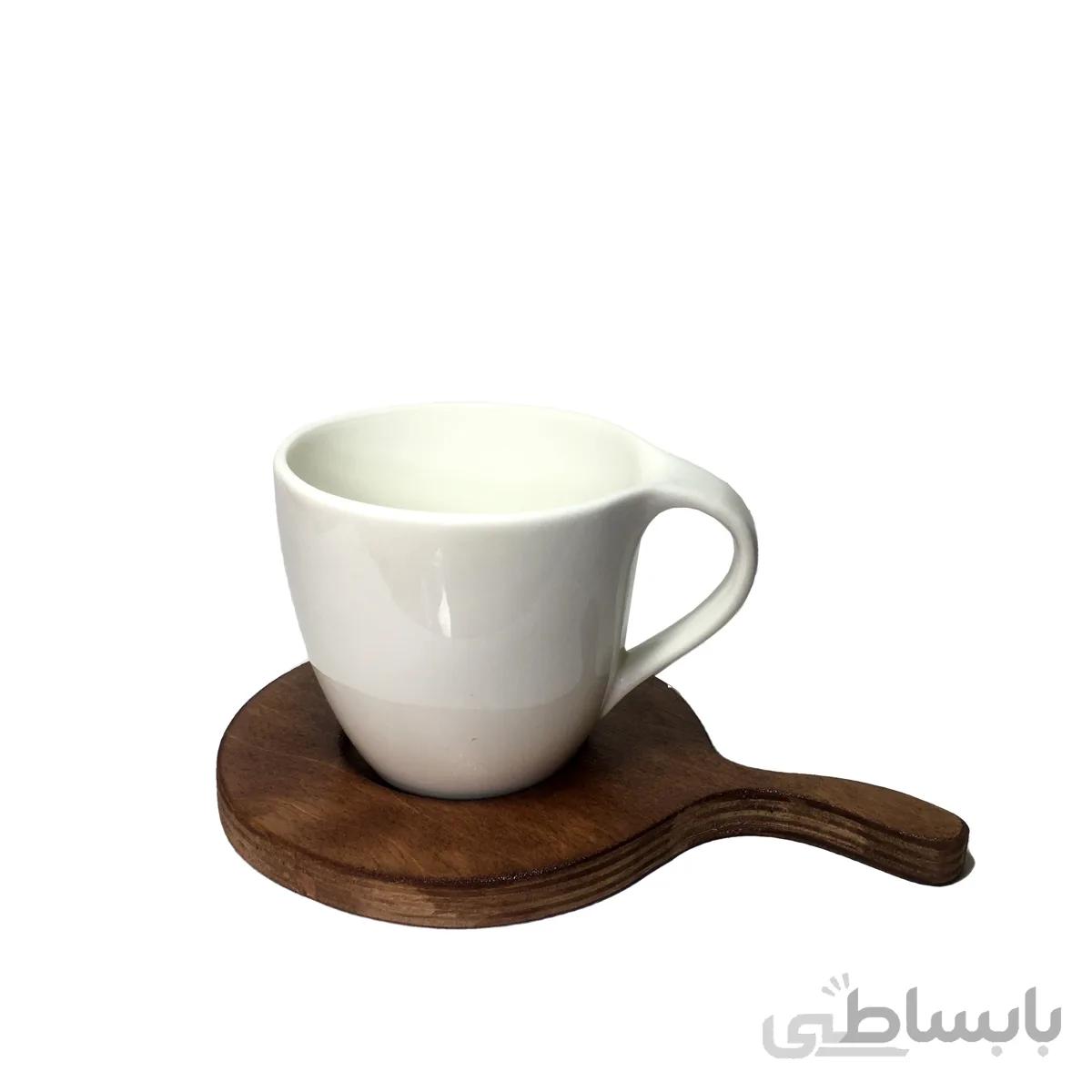 سینی چوبی تک دسته