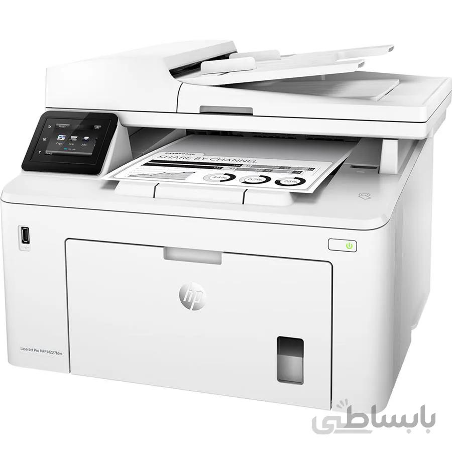 پرینتر لیزری اچ پی مدل LaserJet Pro MFP M227fdw ا HP LaserJet Pro MFP M227fdw Laser Printer
