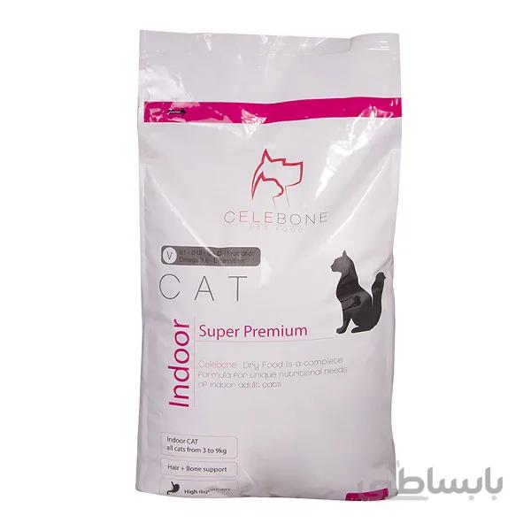 غذا خشک گربه سلبن مدل indoor cat وزن 2.5 کیلوگرم