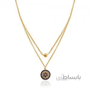 گردنبند دولایه کد cn442