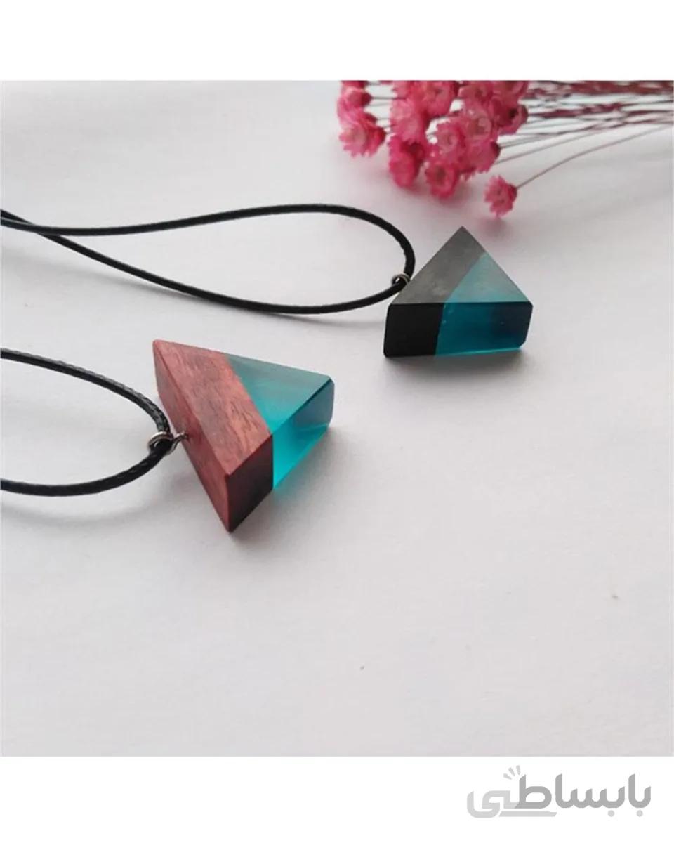 گردنبند چوب و رزین ا wood and resin Necklace