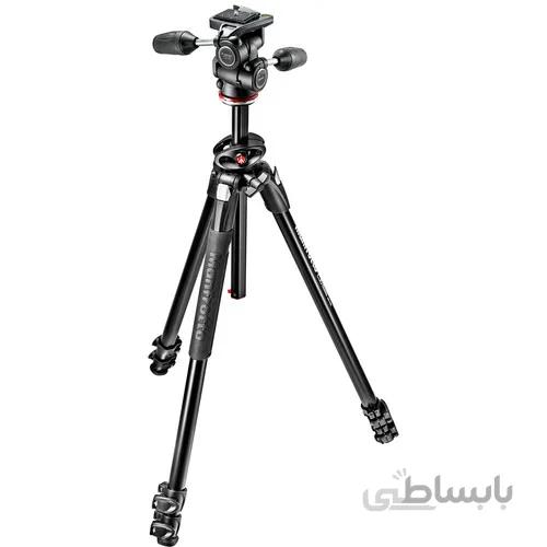 سه پایه دوربین عکاسی مانفروتو Manfrotto MK290DUA3 with 804 3-Way