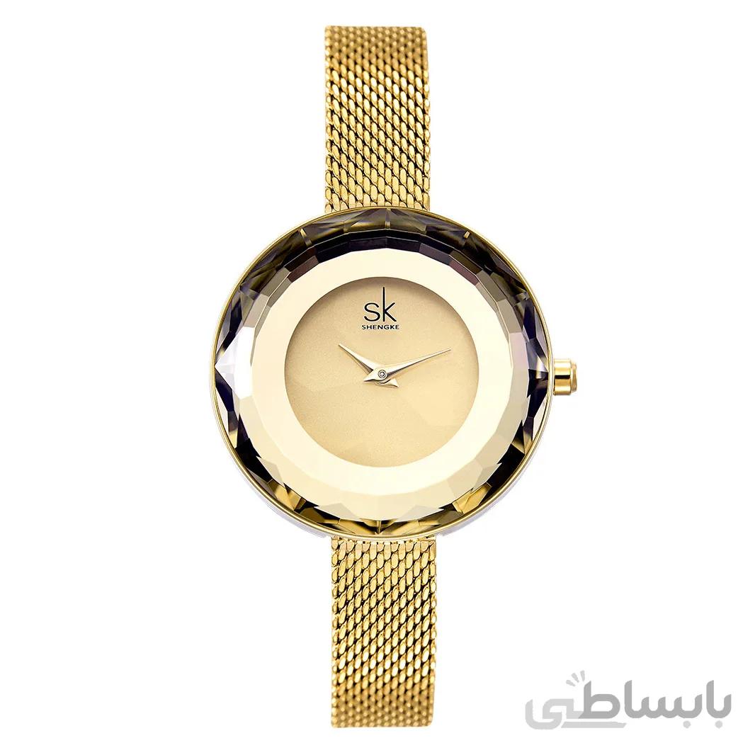 ساعت مچی عقربه ای زنانه اس کا مدل K0100L GOLD
