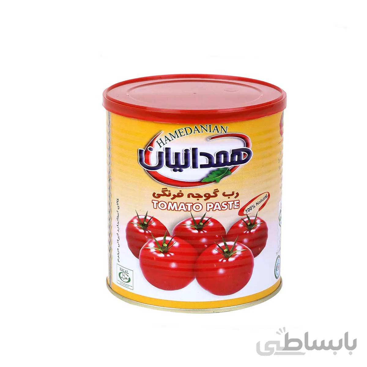 کنسرو رب گوجه فرنگی همدانیان مقدار 1کیلو گرم