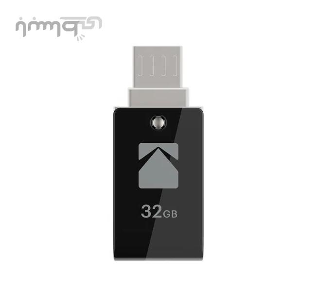 فلش مموری USB 3.2 OTG DUAL Type-C کداک مدل KODAK K233C ظرفیت 32 گیگابایت