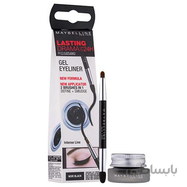 خط چشم ژلی کاسه ای میبلین ا Maybelline gel eyeliner کد 554551