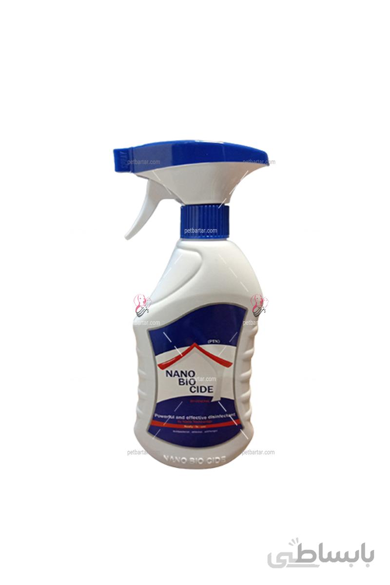 اسپری ضدعفونی کننده نانو بایو ساید ۵۰۰ میلی لیتر | Nanobiocide disinfectant Spray