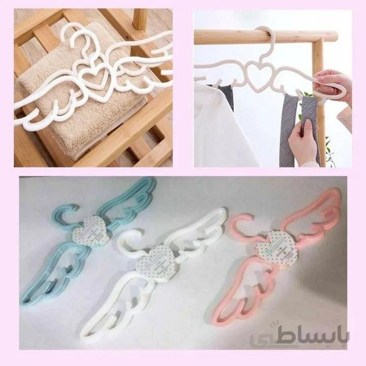 چوب لباسی طرح فرشته بسته 3 عددی