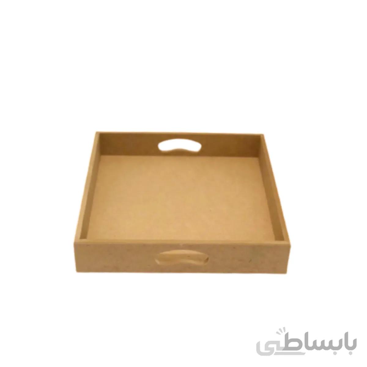 سینی مربع چوبی