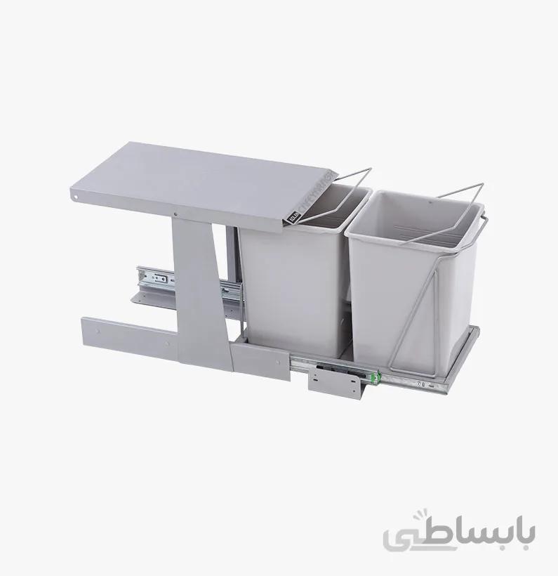سطل زباله دربازشو آدلان مدل 815